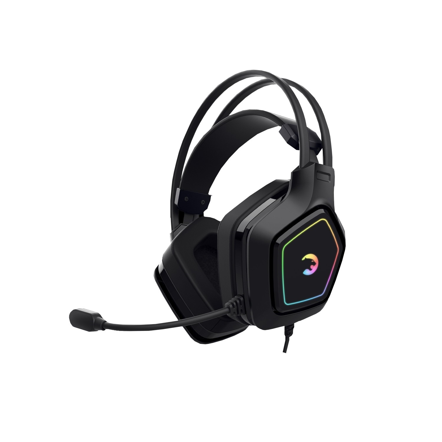 Gamepower Mihawk RGB Işık 7.1 Surround Kulak Üstü Oyuncu Kulaklığı